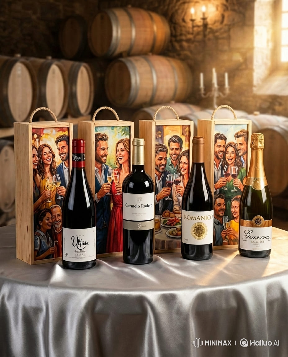 Slider móvil 4: KITS PERSONALIZADOS CON VINOS DE DENOMINACIÓN DE ORIGEN